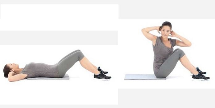 Ejercicio de giros de torso